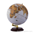 Decoración de escritorio 32cm Globo terráqueo central